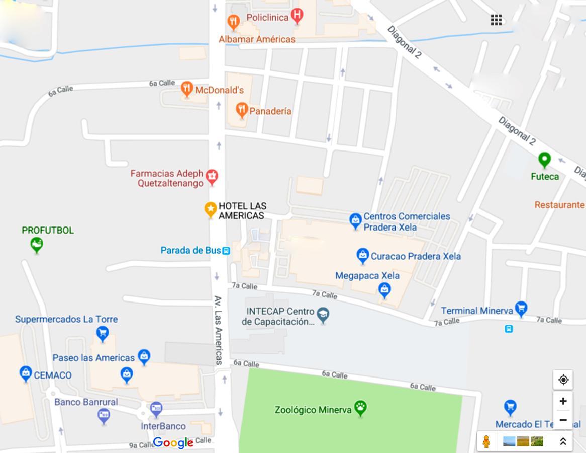Hotel Las Americas Quetzaltenango Dış mekan fotoğraf